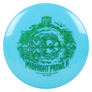 Discmania Disc Golf Kyle Klein Meta Origin Midnight Prowl 2 Midrange 5/5/-1/1 Blue/Green Shapes 177 grams