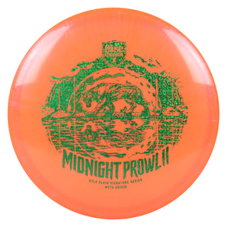 Discmania Disc Golf Kyle Klein Meta Origin Midnight Prowl 2 Midrange 5/5/-1/1 Orange/Green Shapes 177 grams