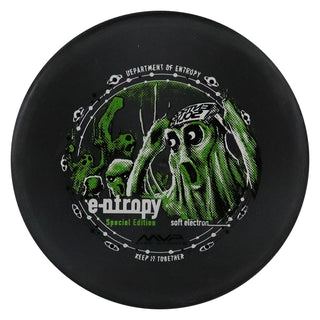 MVP Disc Golf Electron Soft Entropy Special Edition Putter 4/3/0/3 Black 170 grams