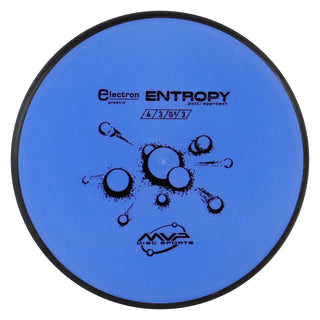 MVP Disc Golf Electron Entropy Putter 4/3/0/3 Blue 172 grams