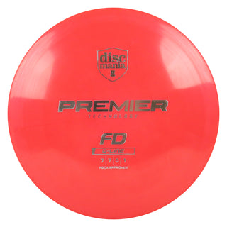 Discmania Disc Golf Premier Q-Line FD Fairway Driver 7/7/0/1 Red/Silver 173 grams