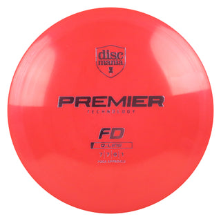 Discmania Disc Golf Premier Q-Line FD Fairway Driver 7/7/0/1 Red/Lavender 173 grams