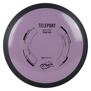 MVP Disc Golf Neutron Teleport Distance Driver 14.5/5/-1.5/2.5 Dark Lavender 175 grams