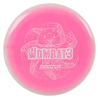 Innova Disc Golf Halo Star Wombat3 Midrange 5/6/-1/0 Pink White/White 176 grams