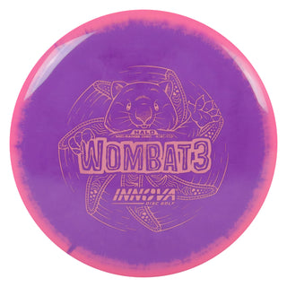 Innova Disc Golf Halo Star Wombat3 Midrange 5/6/-1/0 Purple Pink/Pink 150 grams