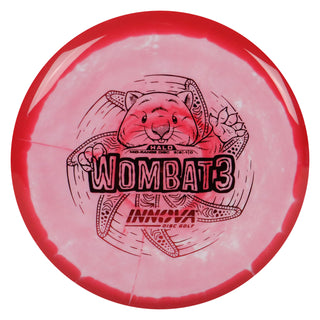 Innova Disc Golf Halo Star Wombat3 Midrange 5/6/-1/0 White Red/Red Holo 173 grams
