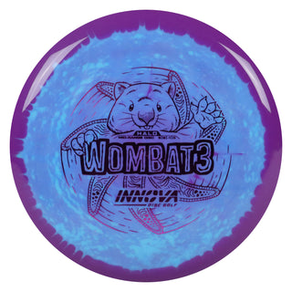 Innova Disc Golf Halo Star Wombat3 Midrange 5/6/-1/0 Blue Purple/Purple 176 grams