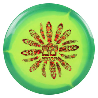Innova Disc Golf Halo Star IT Fairway Driver 7/6/-2/1 Yellow Green/Red Shatter 168 grams