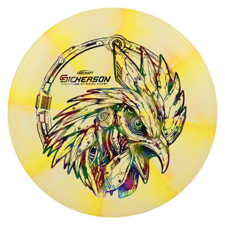 Discraft Disc Golf Chris Dickerson CT Swirl Roost Putter 2/5/0/2 Yellow/Jellybean 173-174g