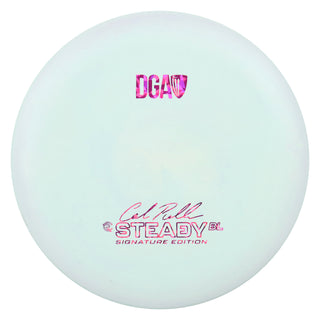 DGA Disc Golf Cole Redalen LE Steady BL Putter 2/3/0/2 Pastel Cotton Candy/Magenta Shatter 172g
