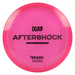 DGA Disc Golf Spark Aftershock Midrange 5/4/0/2 Pink/Black 177-180g