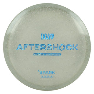 DGA Disc Golf Spark Aftershock Midrange 5/4/0/2 Clear/Blue Shatter 177-180g