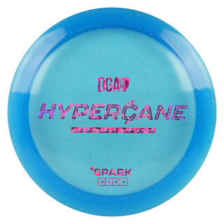 DGA Disc Golf Spark Hypercane Distance Driver 13/4/0/4 Blue/Magenta Shatter 167-169g
