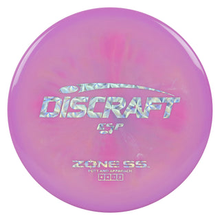 Discraft Disc Golf ESP Zone SS Putt and Approach 4/4/-1/2 Purple/Holo Prisms 173-174g