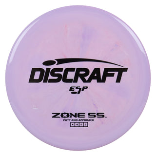 Discraft Disc Golf ESP Zone SS Putt and Approach 4/4/-1/2 Lavender/Black 170-172g
