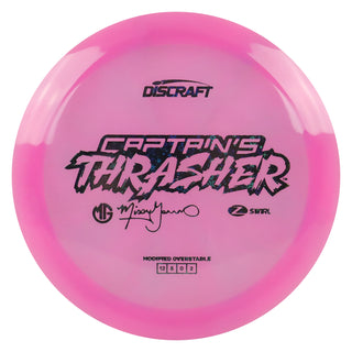 Discraft Disc Golf 2026 Missy Gannon Captain's Thrasher Driver 12/5/0/2 Pink/Black Stars 175g