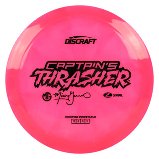 Discraft Disc Golf 2026 Missy Gannon Captain's Thrasher Driver 12/5/0/2 Hot Pink/Black 174g