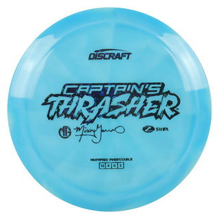 Discraft Disc Golf 2026 Missy Gannon Captain's Thrasher Driver 12/5/0/2 Blue/Black Stars 174g