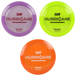 DGA Disc Golf Spark Hurricane Distance Driver 12/5/-1/3 - Choose Exact Disc