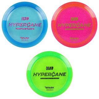 DGA Disc Golf Spark Hypercane Distance Driver 13/4/0/4 - Choose Exact Disc