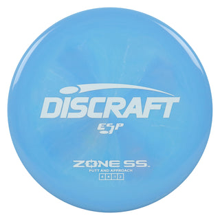Discraft Disc Golf ESP Zone SS Putt and Approach 4/4/-1/2 Blue/White 170-172g