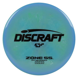Discraft Disc Golf ESP Zone SS Putt and Approach 4/4/-1/2 Dark Blue Green/Black 173-174g