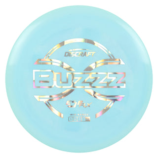 Discraft Disc Golf ESP FLX Buzzz Midrange Disc 5/4/-1/1 Light Blue/Holo Prisms 170-172g
