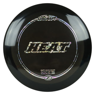 Discraft Disc Golf Z Line Heat Distance Driver 9/6/-3/1 Black/Discraft Holo 173-174g