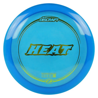 Discraft Disc Golf Z Line Heat Distance Driver 9/6/-3/1 Blue/Olive 170-172g