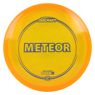 Discraft Disc Golf Z Line Meteor Midrange Disc 5/5/-3/1 Orange/Navy 175-176g