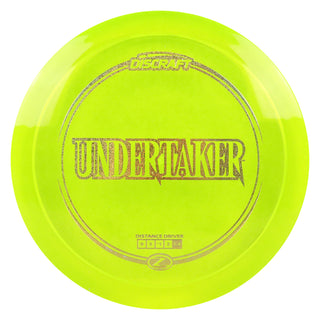 Discraft Disc Golf Z Line Undertaker Fairway Driver 9/5/-1/2 DayGlo/Gold Shimmer 170-172g