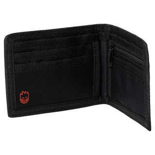 Spitfire Wheels Skateboard Wallet Hell Hound Bifold Black