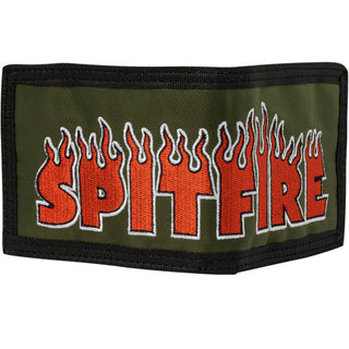 Spitfire Wheels Wallet Demonseed Bifold Olive