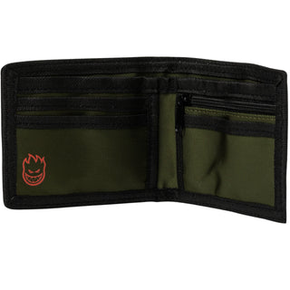 Spitfire Wheels Wallet Demonseed Bifold Olive