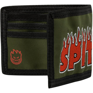 Spitfire Wheels Wallet Demonseed Bifold Olive