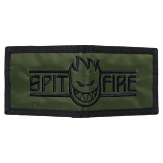 Spitfire Wheels Wallet LTB Bighead Script Olive/Black