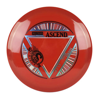 Streamline Disc Golf Neutron Ascend Fairway Driver 6/5/-3/0.5 Burnt Red/Light Blue 173 grams