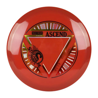 Streamline Disc Golf Neutron Ascend Fairway Driver 6/5/-3/0.5 Burnt Red/Gold Red 174 grams