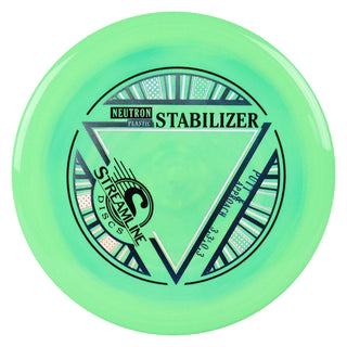 Streamline Disc Golf Neutron Stabilizer Putter 3/3.5/0/3 Lime Blend/Blue 172 grams