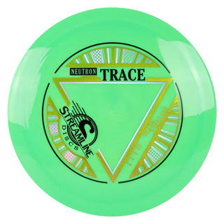 Streamline Disc Golf Trace Distance Driver Neutron 11/5/-1/2 Green/Gold 174 grams