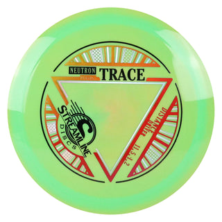 Streamline Disc Golf Trace Distance Driver Neutron 11/5/-1/2 Lime Blend/Red Orange 175 grams
