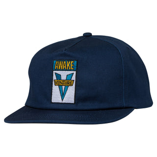 Venture Trucks Hat Awake Snapback Navy/Teal/Gold