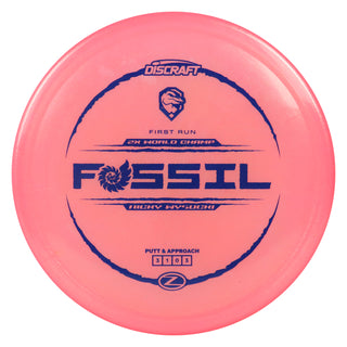 Discraft Disc Golf Ricky Wysocki First Run Z ColorShift Fossil Putter 3/1/0/3 Pink Green/Navy 173-174g