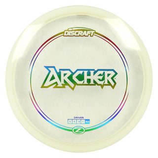 Discraft Disc Golf Z Line Archer Midrange Disc 5/4/-4/1 Clear/Rainbow 167-169g