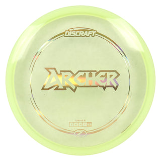 Discraft Disc Golf Z Line Archer Midrange Disc 5/4/-4/1 Pastel Mint/Gold 164-166g