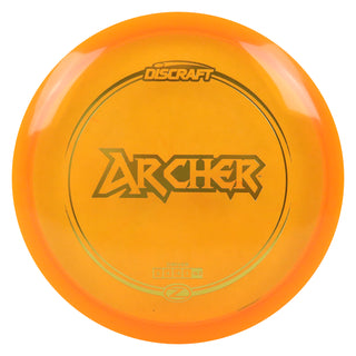 Discraft Disc Golf Z Line Archer Midrange Disc 5/4/-4/1 Orange/Gold 167-169g