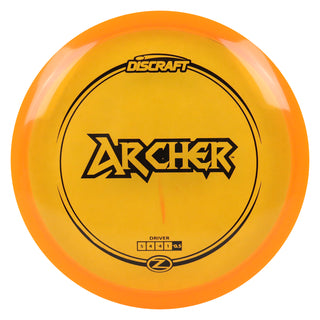 Discraft Disc Golf Z Line Archer Midrange Disc 5/4/-4/1 Orange/Black 164-169g