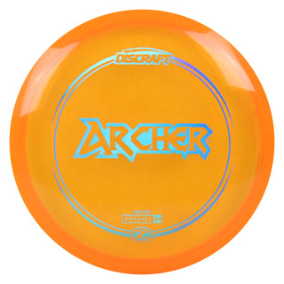 Discraft Disc Golf Z Line Archer Midrange Disc 5/4/-4/1 Orange/Blue Holo 170-172g