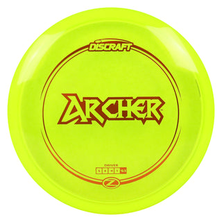 Discraft Disc Golf Z Line Archer Midrange Disc 5/4/-4/1 Yellow/Orange 167-169g
