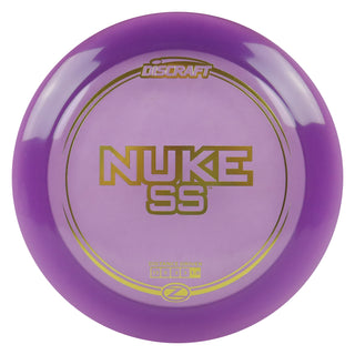 Discraft Disc Golf Z Line Nuke SS Distance Driver 13/5/-3/3 Purple/Gold 173-174g